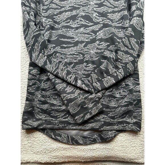 Nike dri fit all over print camo black basketball hoodie sz small - Picture 4 of 6